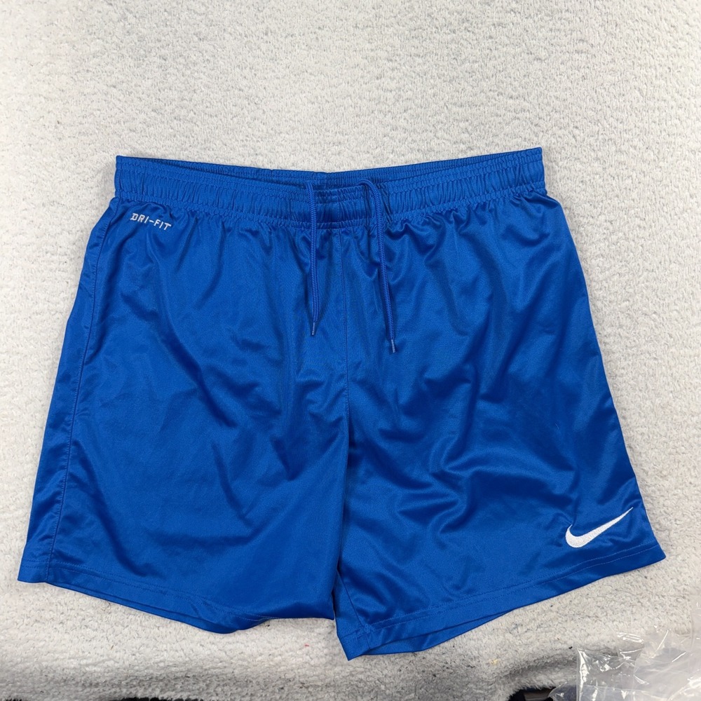 Nike Swim Men’s Blue Lined Run Shorts Trunks L W31-35 Lined Running Sport